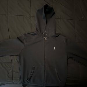 Polo Ralph Lauren Black Men’s Full Zip-Up Hoodie / Jacket